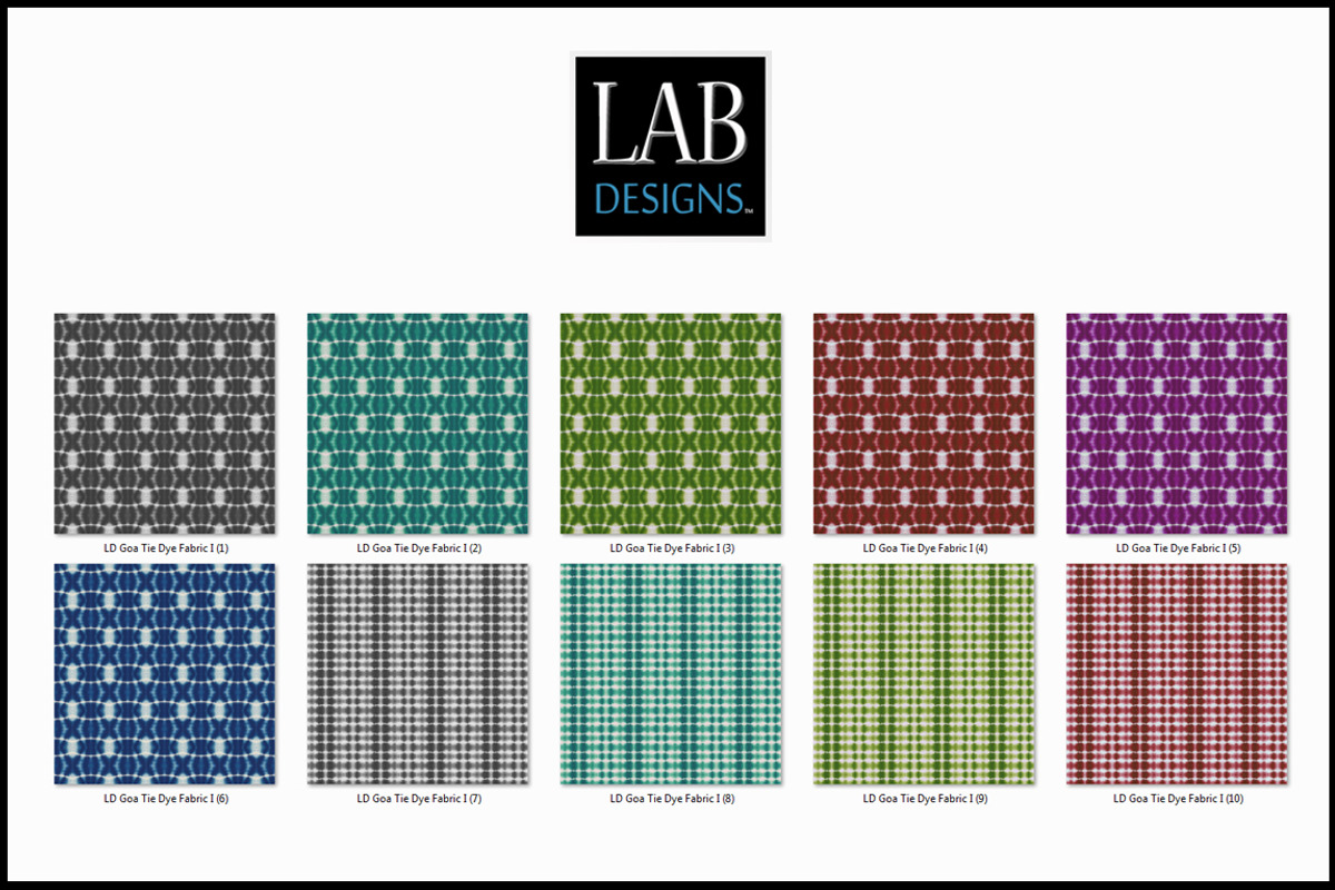 18 Goa Tie Dye Fabric Textures I, a Texture Graphic by Lab Designs