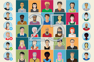 People avatars collection