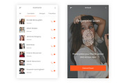 Chatting & Sharing Illustrator App, an UI Kit Template by themelove (Thumbnail 11 of 11)