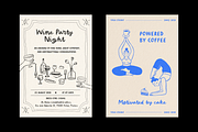 Bistro La Villette Font Duo, a Handwritten Font by Sofia Skoog (Thumbnail 15 of 15)