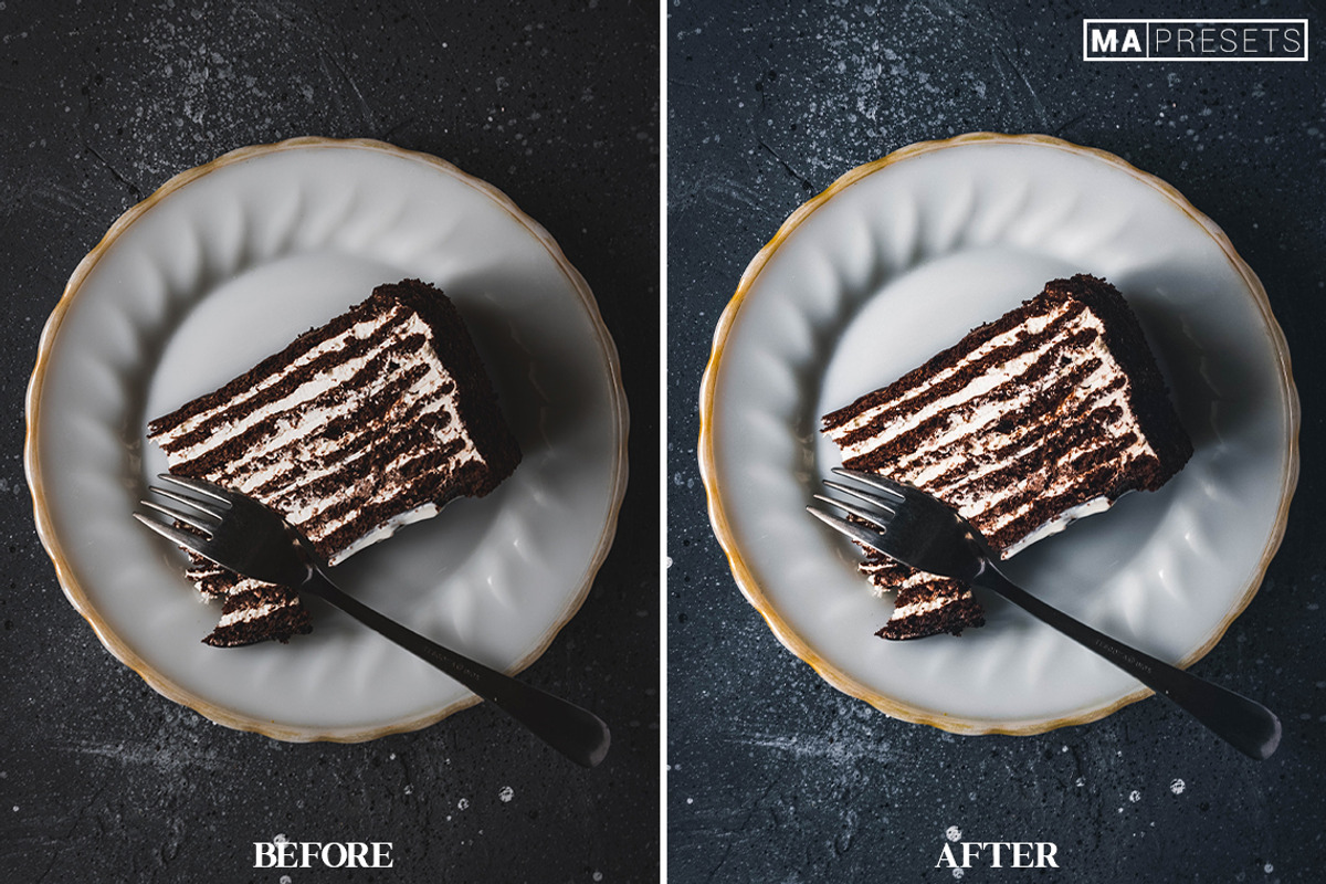 10 DARK FOOD Lightroom Presets, a Preset Add-On by MaPresets (Photo 13 of 14)