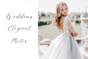 Wedding elegant ptotos, a Person Photo by Anntuan