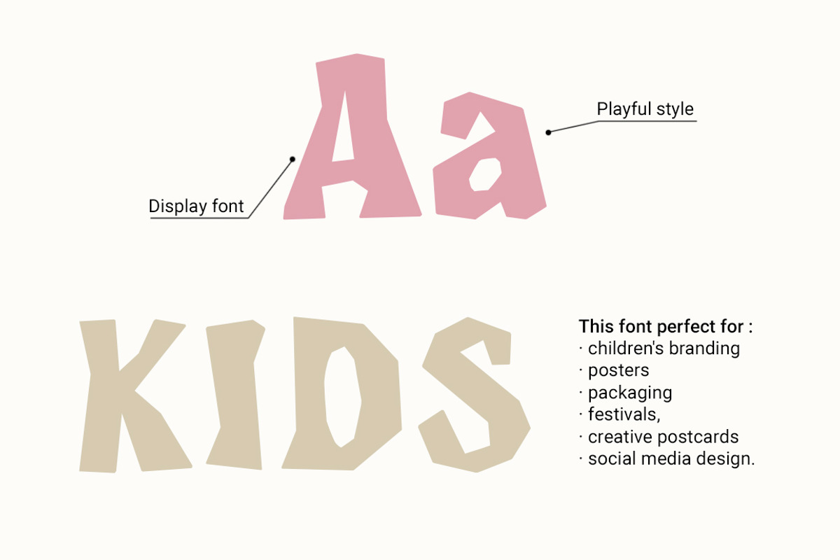 RockyCut handmade font, a Handwritten Font by MixedArt (Photo 3 of 6)