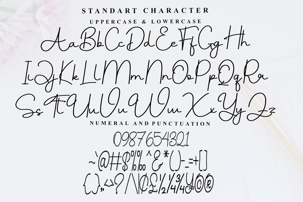 Simple Birthday, a Handwritten Font by InermediaSTUDIO (Photo 4 of 8)
