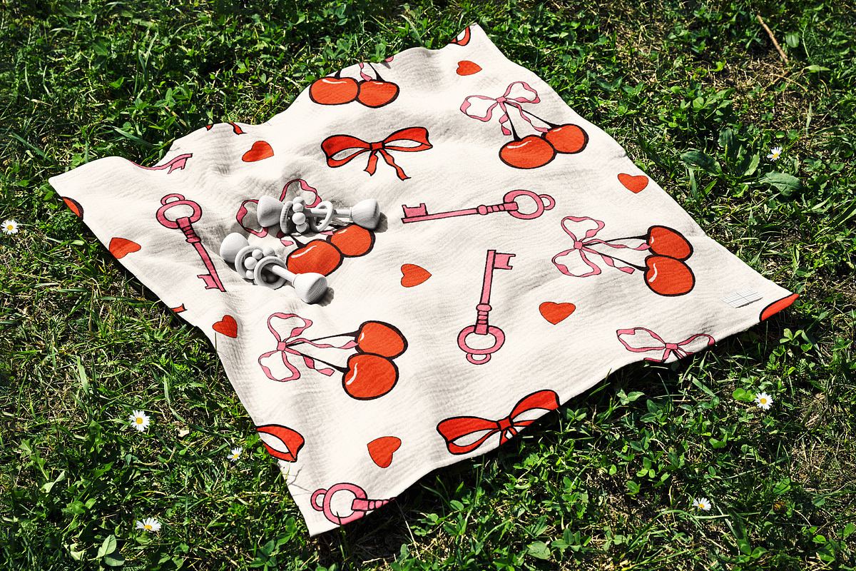 Whimsical Valentine Seamless Pattern, a Pattern Graphic by Groovy Arts (Photo 4 of 5)