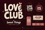 Heart Kiss – Playful Display Font, a Slab Serif Font by Wow Magic (Thumbnail 3 of 5)
