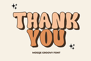 Mosqe Groovy Font, a Handwritten Font by Authentic Studio (Thumbnail 6 of 6)
