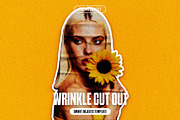 Wrinkle Cut-Out Photo Effect, a Layer Style Add-On by iDoodle Studio (Thumbnail 1 of 5)