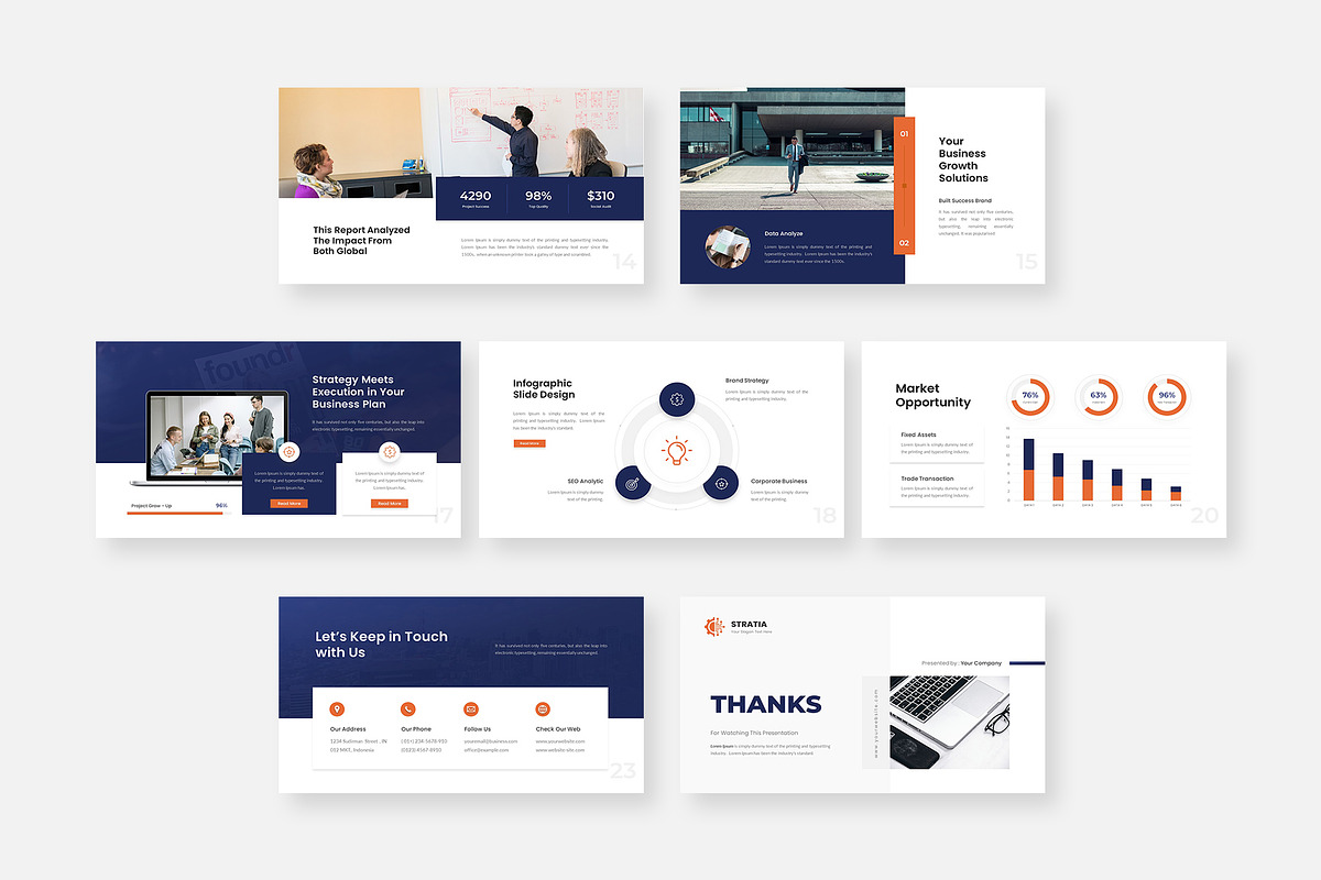 Stratia- Business Strategy Slides, a Presentation Template by Premast (Photo 3 of 3)