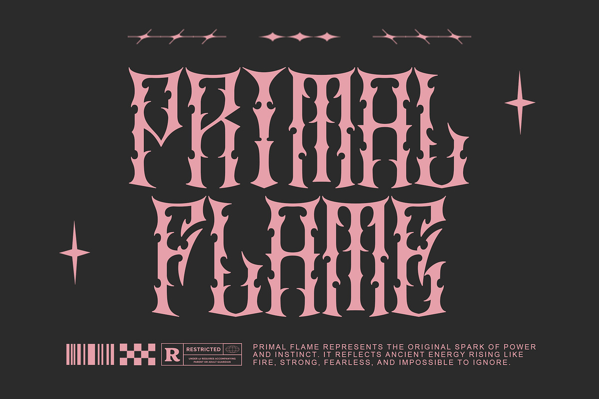 Scarnix - Brutal Heavy Rock Font, a Blackletter Font by Letterara (Photo 6 of 14)