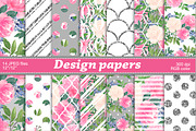 Watercolor flower Clip Art, an Illustration by Elly Studio (Thumbnail 10 of 13)