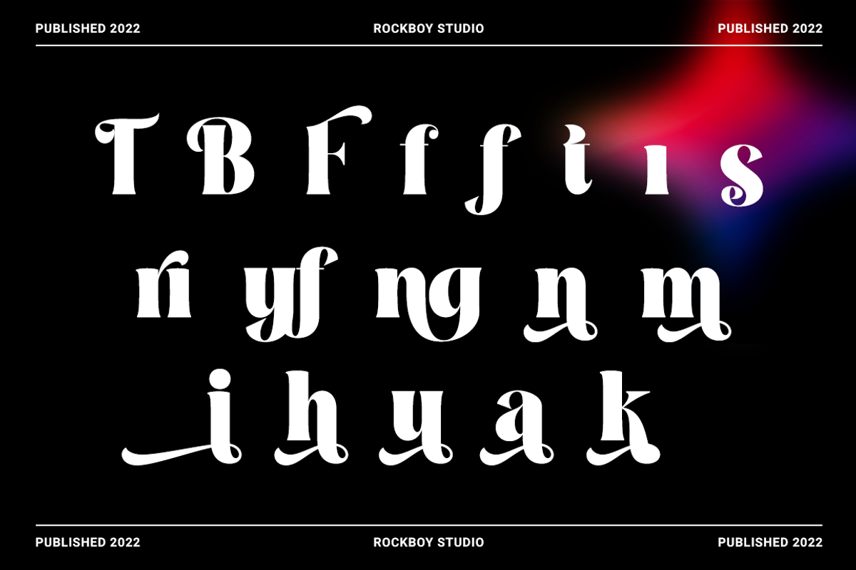 Fariative - Logo Font, a Serif Font by RockboyStd (Photo 11 of 12)