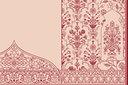 Islamic Mughal Decorative Frame, a Decorative Illustration by Mughal Wallpaper (Thumbnail 2 of 3)