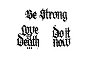 Gothic vector letters, an Object Graphic by GeekClick (Thumbnail 7 of 7)