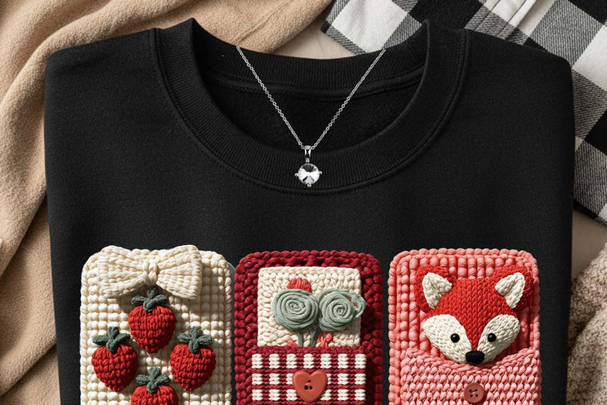 Valentine Crochet PNG Bundle, a Graphic by one-touch (Photo 2 of 24)