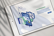 Phishing concept banner, a Technology Illustration by Good Studio (Thumbnail 3 of 3)