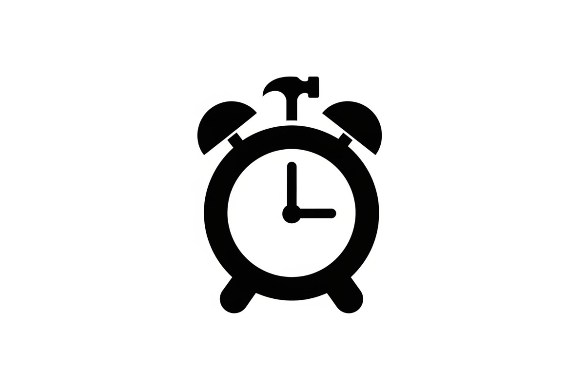 Alarm Clock Silhouette Vector Bundle, an Illustration by Creativeshirt (Photo 2 of 51)
