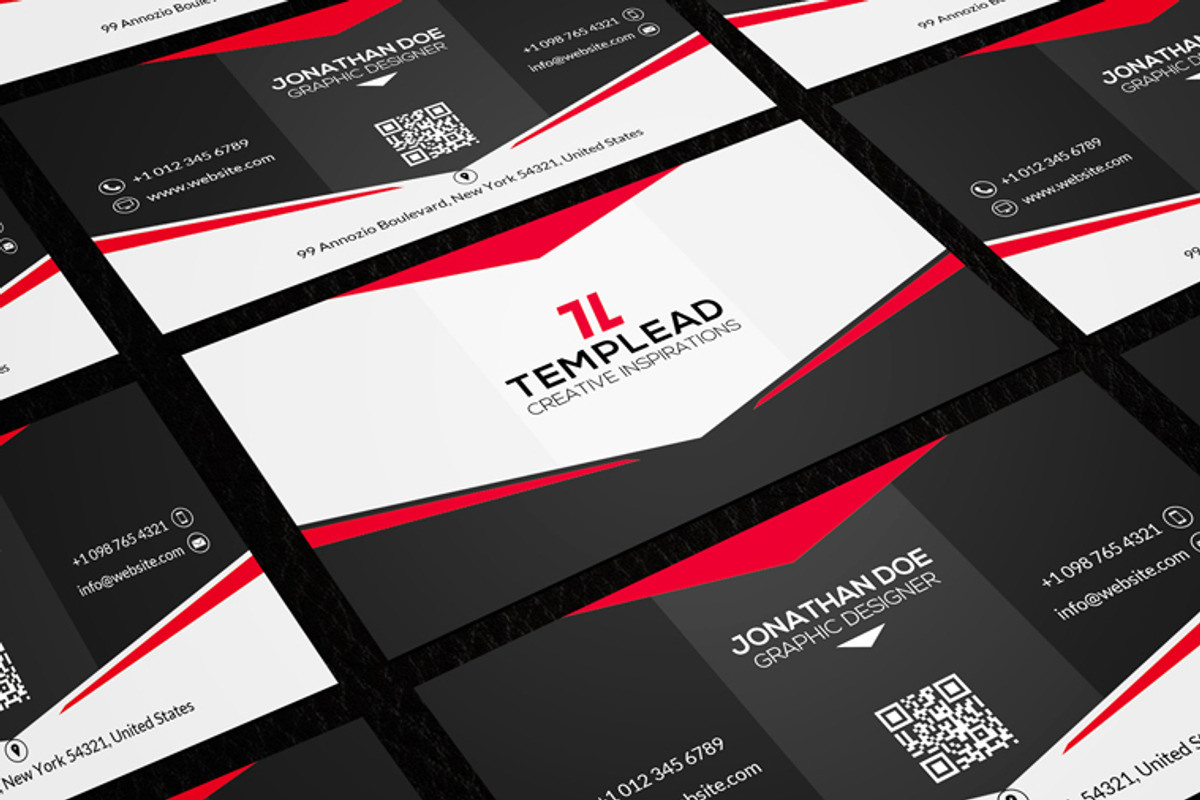 Corporate Business Card CM143, a Business Card Template by annozio (Photo 4 of 4)