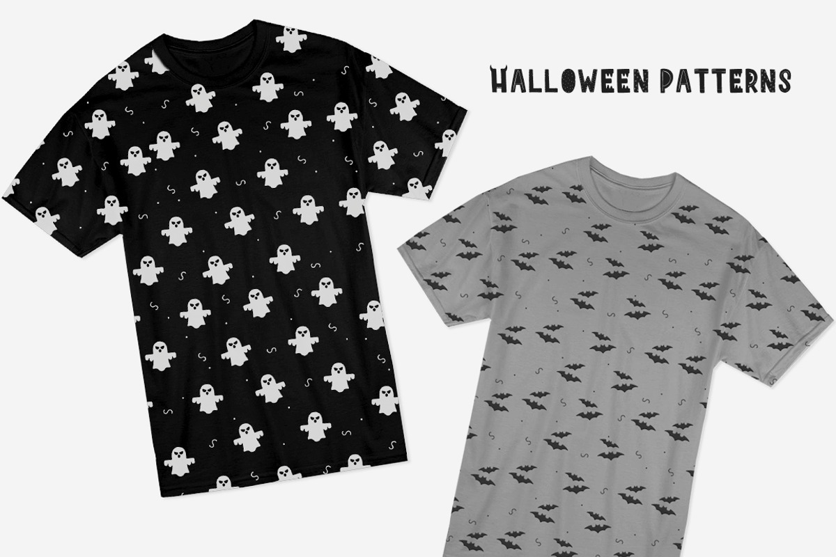 20 halloween patterns pack!, a Pattern Graphic by Andrea De Oliveira (Photo 8 of 8)
