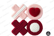 Faux Yarn Xoxo Valentine's PNG, an Illustration by Dream Creation (Thumbnail 1 of 5)