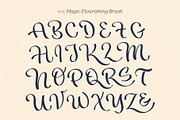 Inky Lettering Procreate Brush Set, a Brush Add-On by Molly Suber Thorpe (Thumbnail 12 of 14)