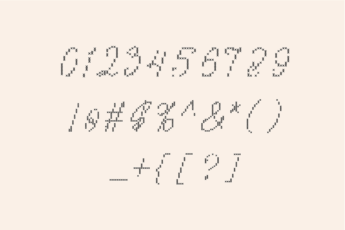 Handriya | A Embroidery Script Font, a Handwritten Font by Berdansabersama (Photo 2 of 9)