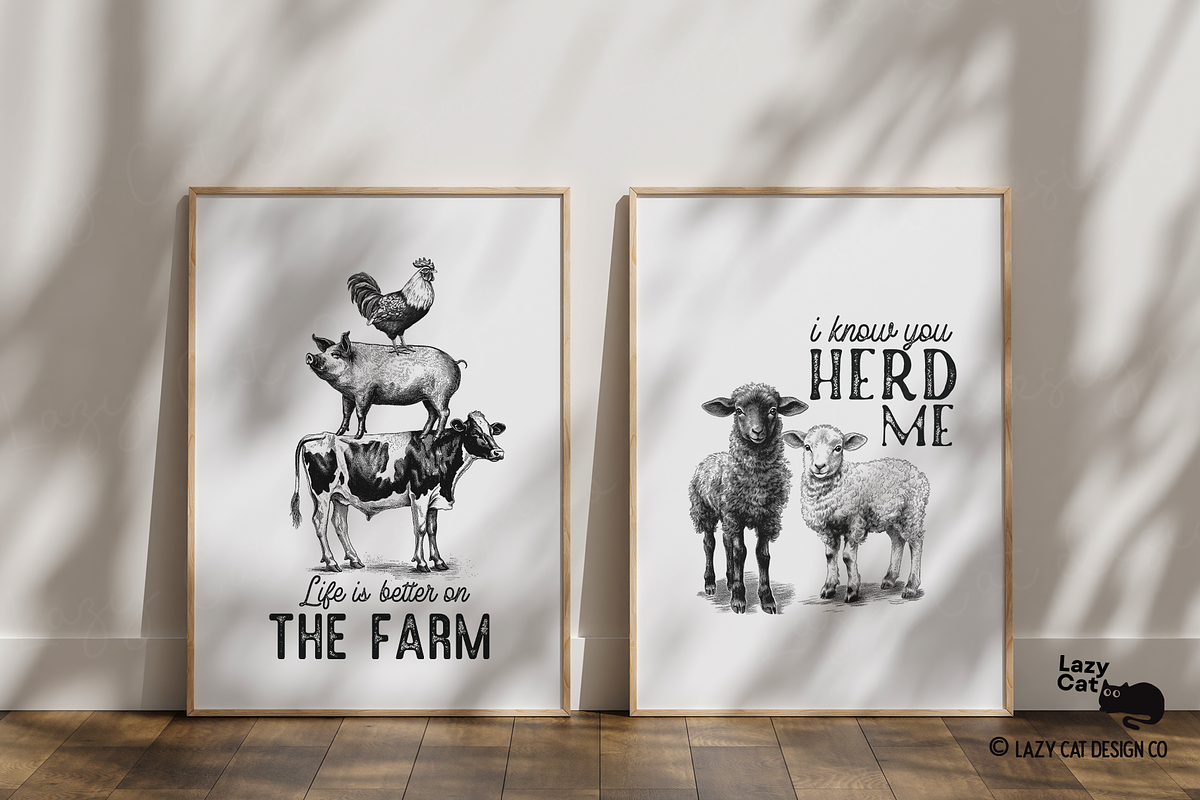 Vintage Farm PNG Clip Art Pack, an Object Graphic by Lazy Cat (Photo 14 of 18)