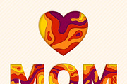 Mothers Day Invitation Cards, a Decorative Illustration by TAlex (Thumbnail 4 of 6)