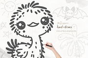 Cute Animal Svg Bundle, doodle 129, an Illustration by Drawberx (Thumbnail 2 of 10)
