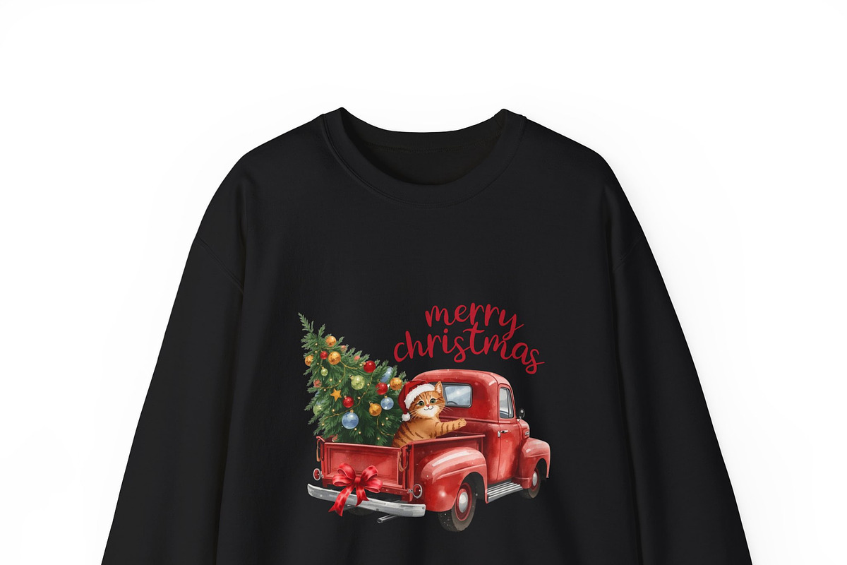 Merry Christmas Png Design, a Seasonal Illustration by elfy creative (Photo 2 of 3)
