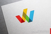 Color Letter W Logo, a Branding & Logo Template by nospacestore