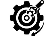 Gear and technology icons, a Technology Illustration by abu67222 (Thumbnail 8 of 13)