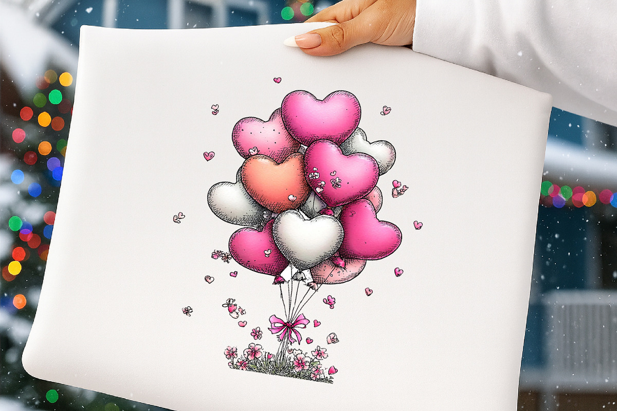 Whimsical Birthday Balloon Graphics, an Illustration by Digital Artistic99 (Photo 5 of 11)