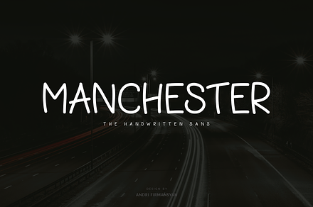 Manchester - Handwritten Sans