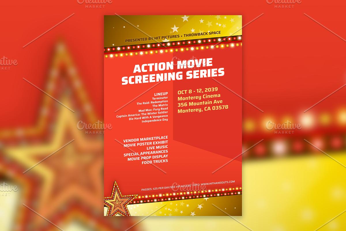 Stars Animated Handout Template Pack, a Marketing Template by Hit Pictures (Photo 3 of 4)