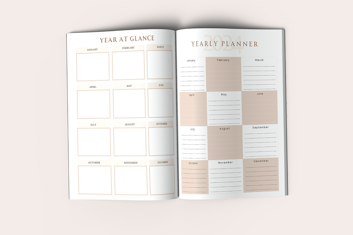 2024 Planner 365 Days | KDP Interior, a Templates & Theme by KDPISH (Photo 3 of 6)