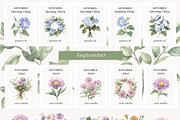 Birthday Flowers, a Decorative Illustration by PeDe Designs (Thumbnail 9 of 10)