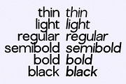 Samurai Family Pack (12 Fonts), a Sans Serif Font by Schrifted Type (Thumbnail 3 of 14)