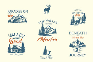 Winter adventure Graphic Collection