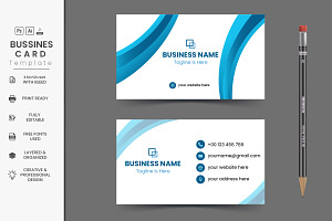 Modern professional business card