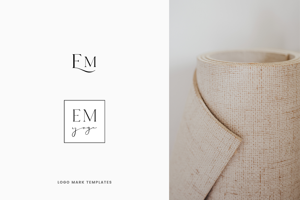 Yoga Logo Kit | Canva, a Branding & Logo Template by Erin Cassidy (Photo 3 of 10)