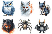 Scary Animals Sublimation, an Illustration by DreamArtGraphic (Thumbnail 2 of 3)