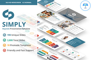 Simply Keynote Template