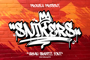 Snikers Urban Graffiti Font