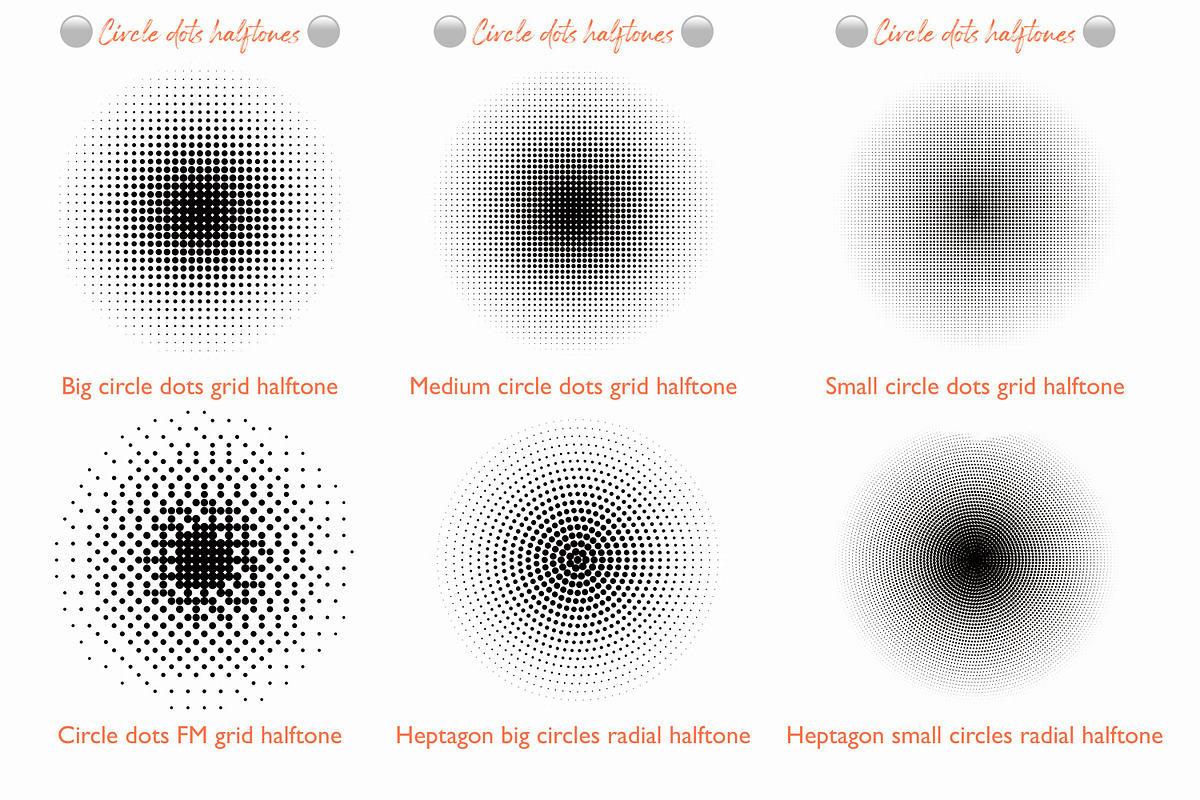 Radial halftone gradients for iPad, a Brush Add-On by Mona Ahmed (Photo 3 of 22)