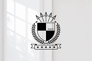 Royal Shield Logo Template Vector, an Illustration by Amazin_art (Thumbnail 3 of 16)