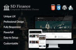 SD Finance - WordPress Theme