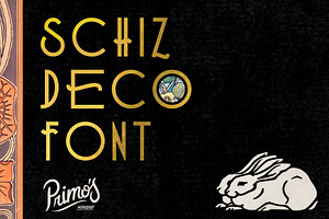 Schiz Deco Font