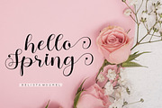 Belista Mourel, a Script Font by TM Type (Thumbnail 2 of 8)