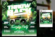 Retro 90s Party Flyer Template, a Flyer Template by RTXdesinger99 (Thumbnail 2 of 3)